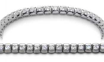 diamond medical bracelet